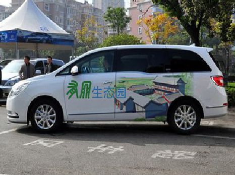 安远户外车贴喷绘如何保持效果?